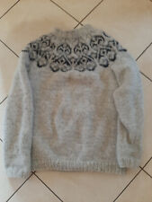Wollpullover island handgestri gebraucht kaufen  Seesen