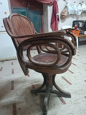 Sedia barbiere legno usato  Villafrati