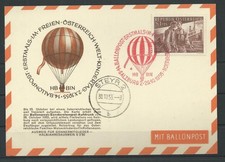 österreich ballonpost 1955 gebraucht kaufen  Hürth