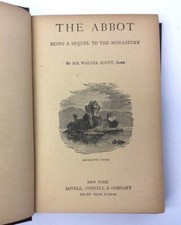 The Abbot Being Sequel to the Monastery Sir Walter Scott Bart NY Hardcover Book comprar usado  Enviando para Brazil