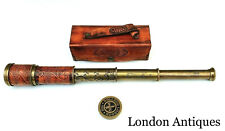 Vintage brass telescope for sale  HARROW