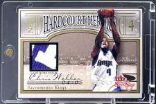 ( /50) Chris Webber 2004-05 Fleer Sweet Sigs Hardcourt Heroes Jogo Patch Usado comprar usado  Enviando para Brazil