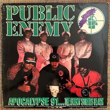 PUBLIC ENENY - Apocalypse 91.. The Enemy Strikes Back - HIP HOP RAP GATEFOLD comprar usado  Enviando para Brazil