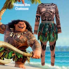 Peruca fantasia brinquedo anzol semana do livro SN-G6-1 meninos crianças Moana 2 Maui comprar usado  Enviando para Brazil