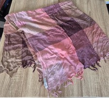 Tuch fransen rosa gebraucht kaufen  Geldern