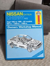 Haynes nissan datsun for sale  WALTON-ON-THAMES