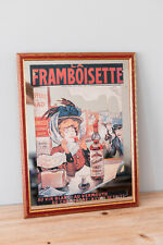 Raspberry advertising poster d'occasion  Expédié en Belgium
