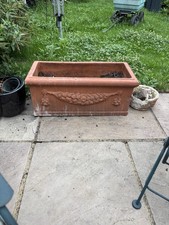 Terracotta trough planter for sale  DUNSTABLE