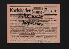 Karlsbad werbung 1890 gebraucht kaufen  Delitzsch