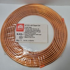 Usado, Tubo de refrigeração Mueller Industries Streamline 1/4" x 0,03 parede 50' bobina cobre comprar usado  Enviando para Brazil