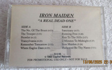1993 Capitol Records Iron Maiden Promotional Cassette Recording A Real Dead One comprar usado 1993 Capitol Records Iron Maiden Promotional Cassette Recording A Real Dead One comprar usado  Enviando para Brazil
