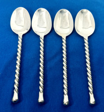 Configurações gourmet SILVER TEAR aço inoxidável - Conjunto de 4 colheres de sopa ovais 8" comprar usado  Enviando para Brazil