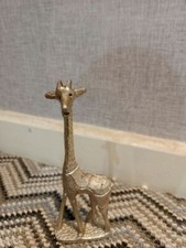 Brass golden giraffe for sale  WOLVERHAMPTON