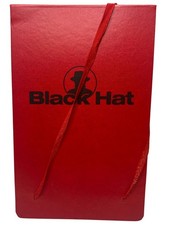 Black Hat Linux 8x5 pol. Notebook de couro sintético segurança cibernética negócios de TI comprar usado Black Hat Linux 8x5 pol. Notebook de couro sintético segurança cibernética negócios de TI comprar usado  Enviando para Brazil