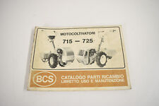Motocoltivatore bcs 715 usato  Alessandria