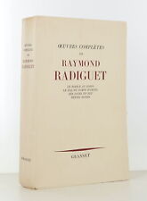 Radiguet oeuvres complètes d'occasion  France