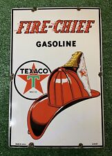 fire chief gasoline sign for sale  Womelsdorf