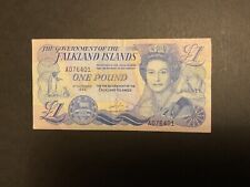 Billete de una libra de las Islas Malvinas de 1984. segunda mano  Embacar hacia Argentina