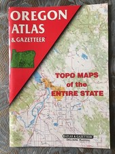 Oregon atlas gazetteer for sale  Magnolia