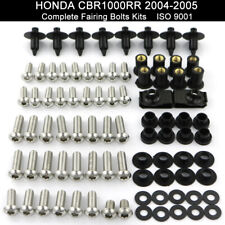 Ajuste para Honda CBR1000RR 2004-2005 Kit Completo de Parafusos de Carenagem Parafusos Porcas Parafuso comprar usado  Enviando para Brazil