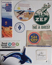 Lot stickers brest d'occasion  Expédié en Belgium