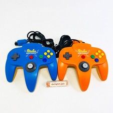 Controle Nintendo 64 Pikachu laranja e azul conjunto de 2 Pokemon N64 OFICIAL comprar usado  Enviando para Brazil