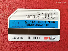 Scheda telefonica 5000 usato  Roma