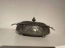 Kayserzinn jugendstil schatull gebraucht kaufen  Kleve