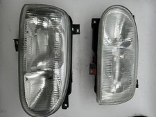 Conjunto de faróis 95-99 VW Golf GTI LH RH faróis com chicote de fios fabricante de equipamento original comprar usado  Enviando para Brazil