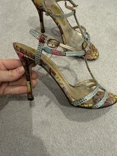 Gina crystal heels for sale  HITCHIN