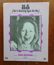 Lena zavaroni sheet for sale  CHORLEY