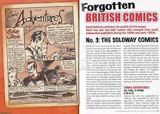 FORGOTTEN BRITISH COMICS. SHORT RUN AND ONE-OFF COMICS OF THE 1940S & 50S. THIS segunda mano  Embacar hacia Mexico