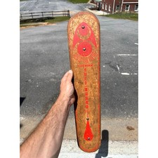 Vintage 1960 ZIPEES Madeira Calçada Prancha de Surf Skate Olímpico Rodas de Metal comprar usado  Enviando para Brazil