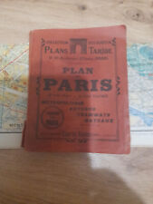 Paris.plan taride paris.carte. d'occasion  Fumay