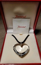 Baccarat necklace clear for sale  Anaheim