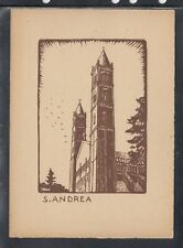 Cartolina vercelli andrea usato  Italia