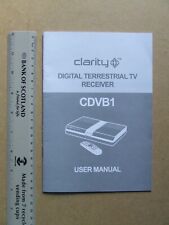 Clarity digital terrestrial for sale  UK