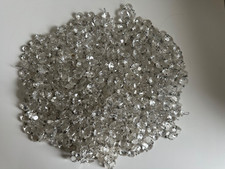 EXCELENTE Lustre FIOS DE CRISTAL VINTAGE Octógono Peças Toneladas de Cristais, usado comprar usado  Enviando para Brazil