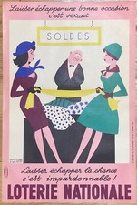 loterie nationale affiches d'occasion loterie nationale affiches d'occasion Toulouse-