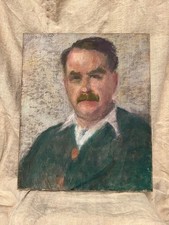 Tableau huile portrait d'occasion  Strasbourg-