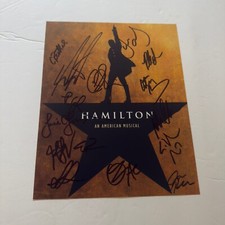 Hamilton signed 8x10 for sale  Mantoloking