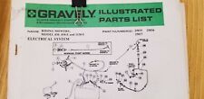 Gravely illustrated parts for sale  Sebastian