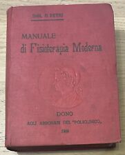 Manuale fisioterapia moderna usato  Saluggia
