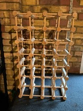 Adjustable wooden wine for sale  HUNTINGDON