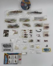 Kit de isca de pesca Mighty Bite Trophy 20 iscas, ganchos, pesos, DVD, como visto na TV comprar usado  Enviando para Brazil
