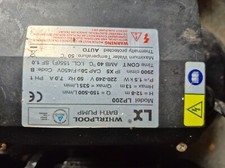 Lp200 whirlpool pump for sale  BERKELEY