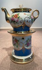 Tisanière porcelaine peinte d'occasion  Hendaye