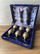 Silver plated goblets for sale  BIRMINGHAM
