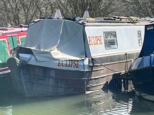 Canal boat project for sale  Northampton
