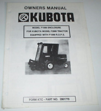 Kubota f1089 cab for sale  Elizabeth